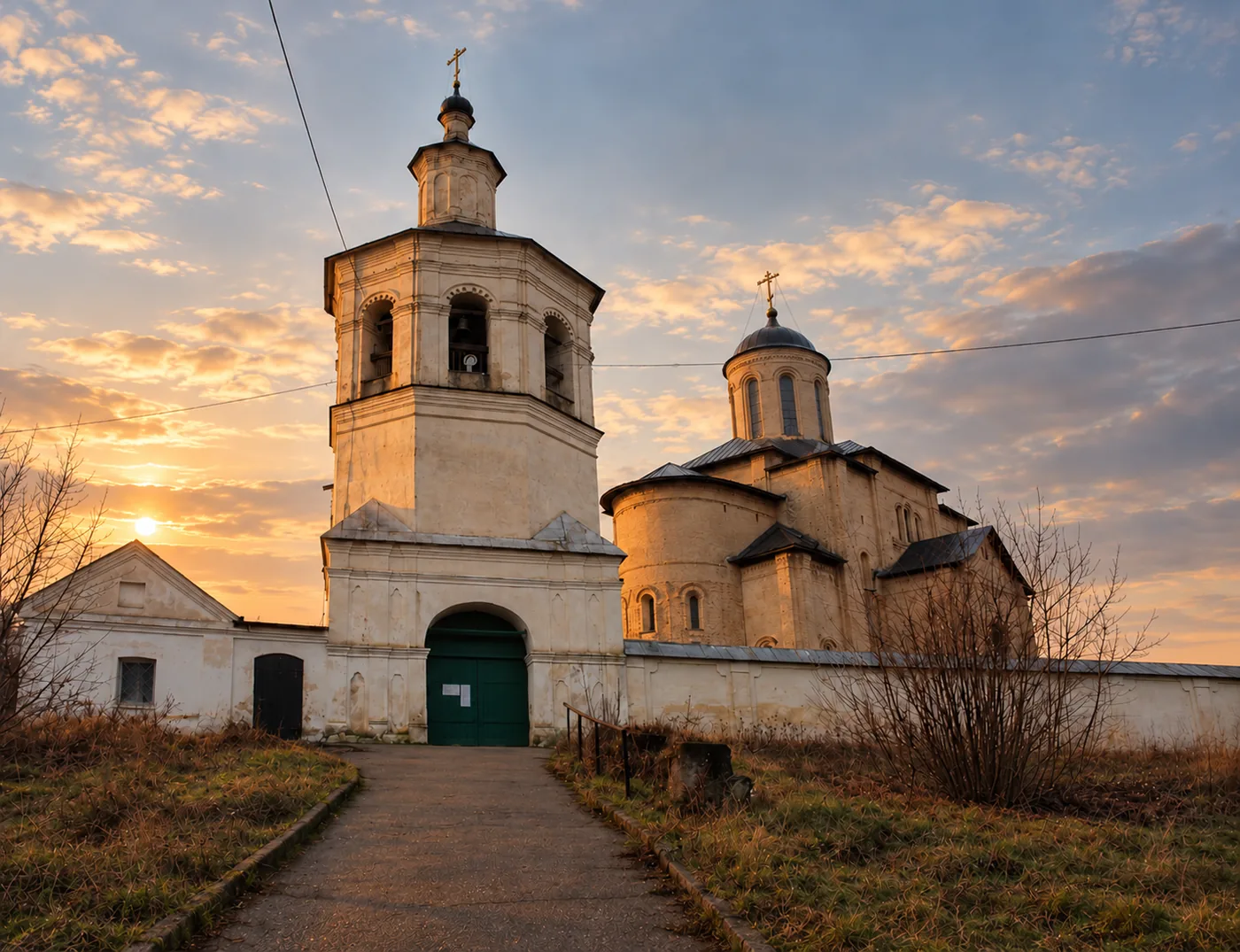 Свирская церковь и колокольня