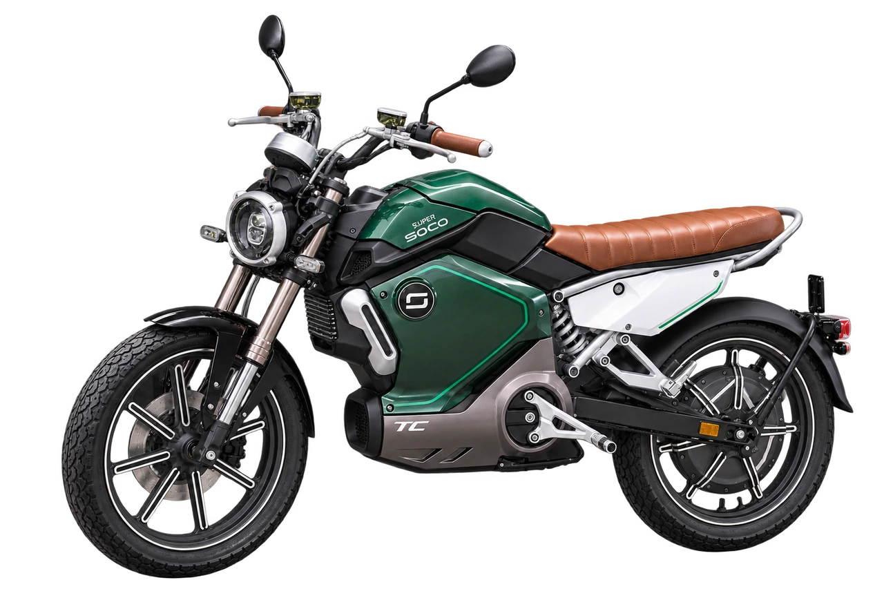 Электромотоцикл Super Soco TC